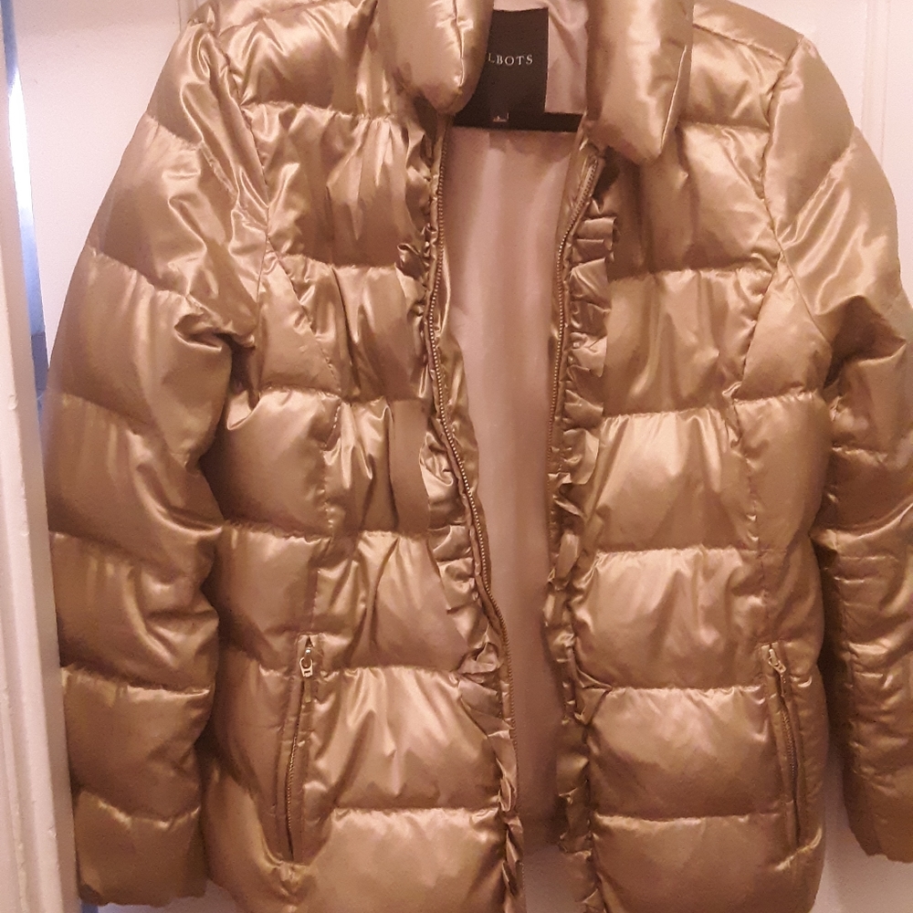 Talbots puffer coat